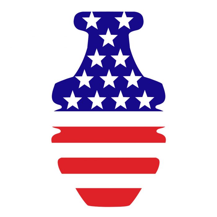american flag grenade